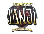 Sticker | SANJI (Gold) | Berlin 2019 image