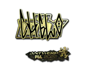Sticker | chelo (Gold) | Antwerp 2022 image