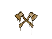 Sealed Graffiti | X-Axes (Desert Amber) image