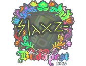 Sticker | slaxz- (Holo) | Budapest 2025 image