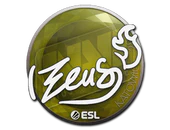 Sticker | Zeus | Katowice 2019 image