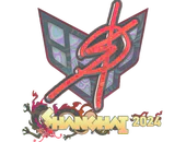 Sticker | degster (Holo) | Shanghai 2024 image