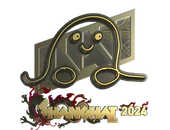 Sticker | jL (Gold) | Shanghai 2024 image
