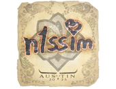 Sticker | n1ssim | Austin 2025 image