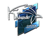 Sticker | keshandr (Foil) | Boston 2018 image