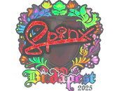 Sticker | Spinx (Holo) | Budapest 2025 image