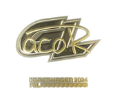 Sticker | acoR (Gold) | Copenhagen 2024 image