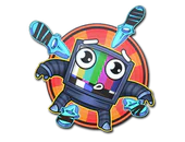 Sticker | TV On Mirage image