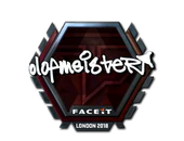 Sticker | olofmeister (Foil) | London 2018 image