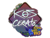 Sticker | KSCERATO (Glitter) | Rio 2022 image