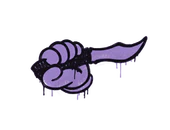 Sealed Graffiti | Backstab (Violent Violet) image