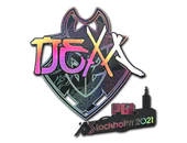 Sticker | nexa (Holo) | Stockholm 2021 image