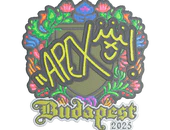 Sticker | apEX (Embroidered) | Budapest 2025 image