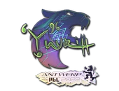 Sticker | yuurih (Holo) | Antwerp 2022 image