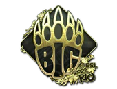 Sticker | BIG (Gold) | Rio 2022 image