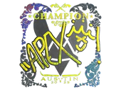Sticker | apEX (Holo, Champion) | Austin 2025 image