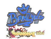 Sticker | brnz4n (Holo) | Shanghai 2024 image