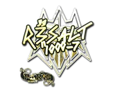 Sticker | r3salt (Gold) | Paris 2023 image