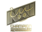 Sticker | iM (Gold, Champion) | Copenhagen 2024 image