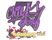 Sticker | ChildKing (Glitter) | Shanghai 2024 image