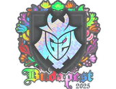 Sticker | G2 esports (Holo) | Budapest 2025 image
