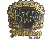Sticker | biguzera (Gold) | Budapest 2025 image