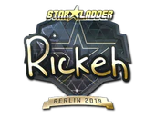 Sticker | Rickeh (Gold) | Berlin 2019 image