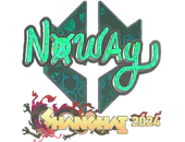 Sticker | noway (Holo) | Shanghai 2024 image