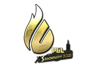 Sticker | Copenhagen Flames (Gold) | Stockholm 2021 image