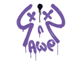 Sealed Graffiti | Recoil AWP (Monster Purple) image