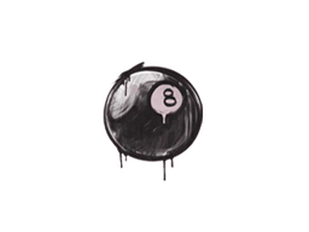 Sealed Graffiti | 8-Ball (War Pig Pink) image
