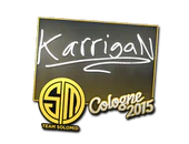 Sticker | karrigan | Cologne 2015 image