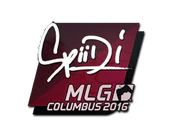 Sticker | Spiidi | MLG Columbus 2016 image