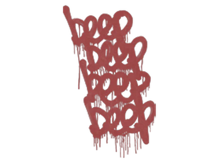 Sealed Graffiti | BEEP (Blood Red) image