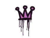 Sealed Graffiti | Little Crown (Bazooka Pink) image