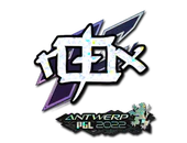 Sticker | rox (Glitter) | Antwerp 2022 image