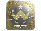 Sticker | Sonic (Gold) | Austin 2025 image