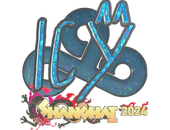Sticker | ICY (Glitter) | Shanghai 2024 image