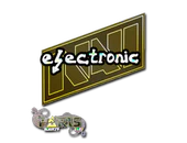 Sticker | electronic (Glitter) | Paris 2023 image