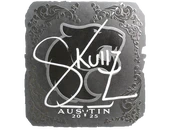 Sticker | skullz (Foil) | Austin 2025 image
