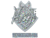 Sticker | HooXi (Glitter) | Copenhagen 2024 image