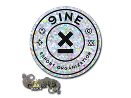 Sticker | 9INE (Glitter) | Paris 2023 image