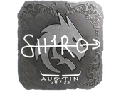 Sticker | sh1ro (Foil) | Austin 2025 image