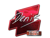 Sticker | denis (Foil) | Atlanta 2017 image