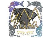 Sticker | EmiliaQAQ (Holo) | Austin 2025 image