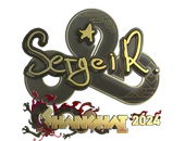 Sticker | Ax1Le (Gold) | Shanghai 2024 image