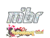 Sticker | MIBR (Glitter) | Shanghai 2024 image