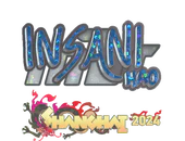 Sticker | insani (Glitter) | Shanghai 2024 image
