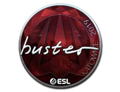Sticker | buster (Foil) | Katowice 2019 image