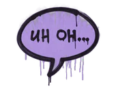 Sealed Graffiti | Uh Oh (Violent Violet) image